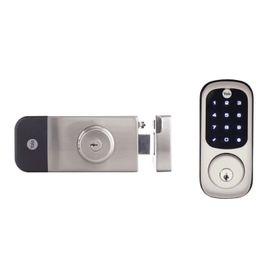 cerradura digital para exteriores  teclado digital táctil  control remoto app yale  compatible zigbeez wave plus  resistente in