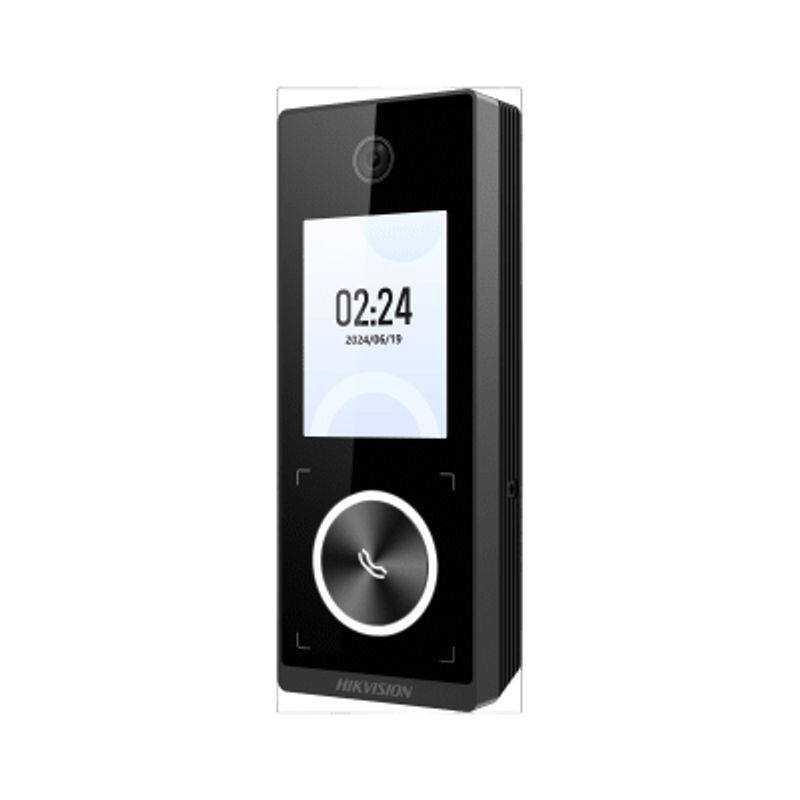 Terminal Facial Min Moe Wifi  Poe Con Botón De Llamada / Exterior Ip65 / Tarjetas Virtuales Bluetooth Con Hikconnect Teams / 100