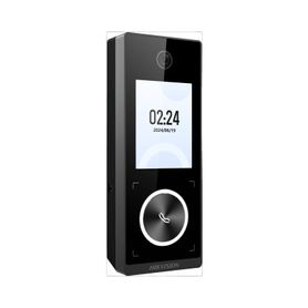 terminal facial min moe wifi  poe con botón de llamada  exterior ip65  tarjetas virtuales bluetooth con hikconnect teams  1000 