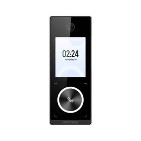 terminal facial min moe wifi  poe con botón de llamada  exterior ip65  tarjetas virtuales bluetooth con hikconnect teams  1000 