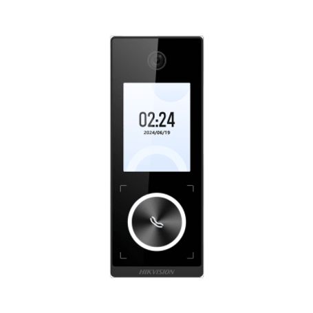 Terminal Facial Min Moe Wifi  Poe Con Botón De Llamada / Exterior Ip65 / Tarjetas Virtuales Bluetooth Con Hikconnect Teams / 100