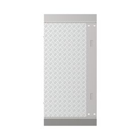 base adicional para torniquetes tipo swing de la serie dsk3b530  1 carril de 90 cms 
