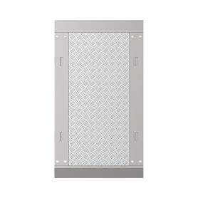 base principal para torniquetes tipo swing de la serie dsk3b530  1 carril de 90 cms 