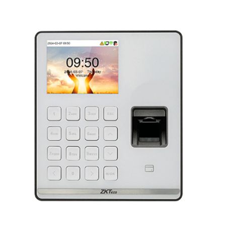 terminal de asistencia sensefp m1  autenticación por huella digital  pantalla tft 28 color lcd  wifi ieee80211bgn  conectividad