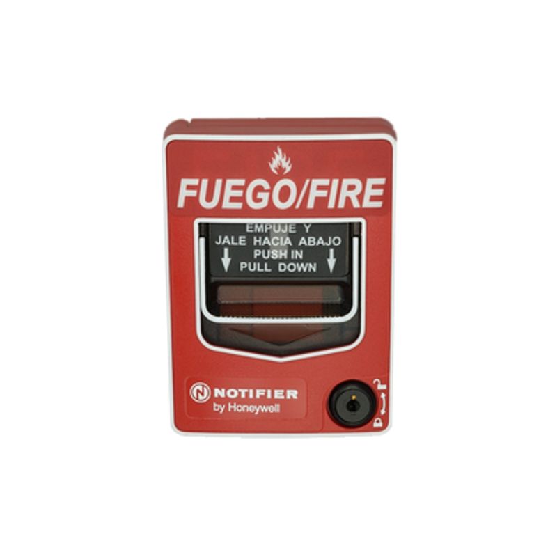 Estación Manual De Emergencia / Direccionable / Doble Acción / Tecnologia Flashscan® De Notifier / Texto En Espanol