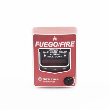 Estación Manual De Emergencia / Direccionable / Doble Acción / Tecnologia Flashscan® De Notifier / Texto En Espanol