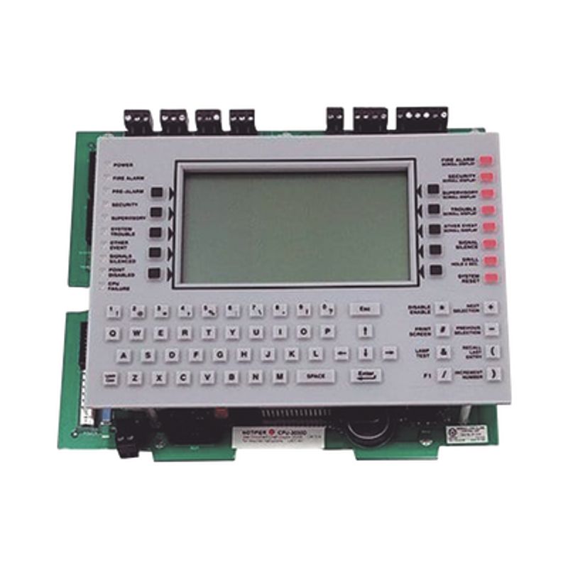 Unidad Central De Procesamiento / Para Panel Nfs23030 De Notifier / Pantalla De 640 Caracteres En Inglés