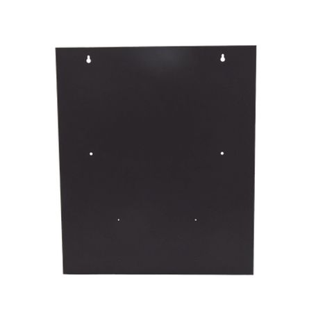 Gabinete De 2 Niveles / Serie Eq De Notifier / Color Negro