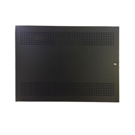 gabinete para fuente de alimentación amps24 y baterias de respaldo  soporta 4 baterias de 55 ah o 2 de 100 ah  color negro  not