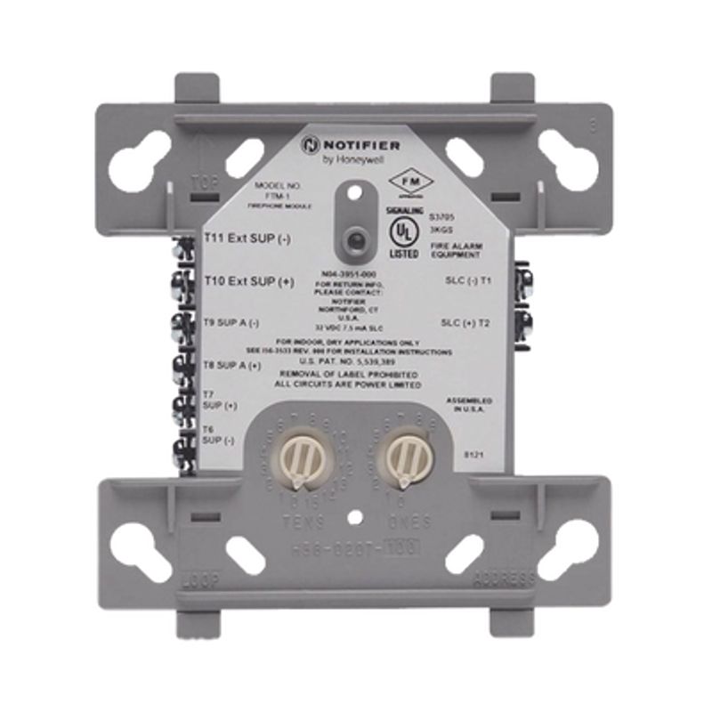 Módulo De Control De Teléfono Contra Incendios / Direccionable / Tecnologia Flashscan® De Notifier
