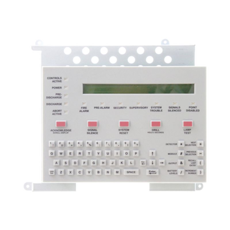 Teclado Con Pantalla Lcd De 80 Caracteres / Para Cpu2640sp Y Nfs320sp De Notifier / Texto En Espanol