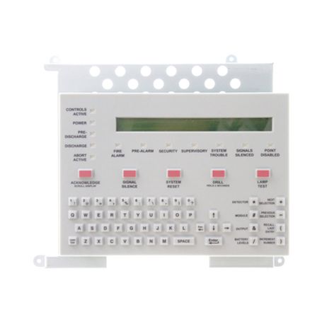 Teclado Con Pantalla Lcd De 80 Caracteres / Para Cpu2640sp Y Nfs320sp De Notifier / Texto En Espanol