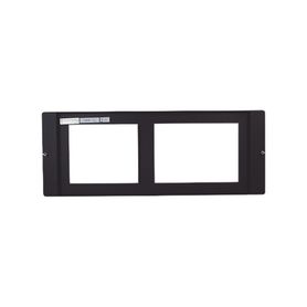 placa de 1 fila para dvcem y cmic1  compatible con gabinetes serie cab4 de notifier  color negro204199