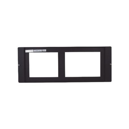 placa de 1 fila para dvcem y cmic1  compatible con gabinetes serie cab4 de notifier  color negro204199