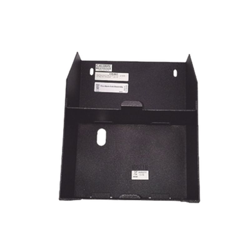 Chasis Para Baterias De 12 Ah / Para Amplificadores Serie Daa2 De Notifier / Color Negro