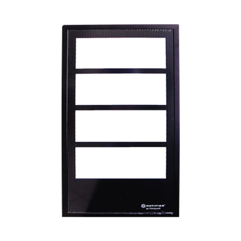 Puerta Para Gabinete De 4 Niveles / Para Paneles Notifier Serie Onyx / Color Negro