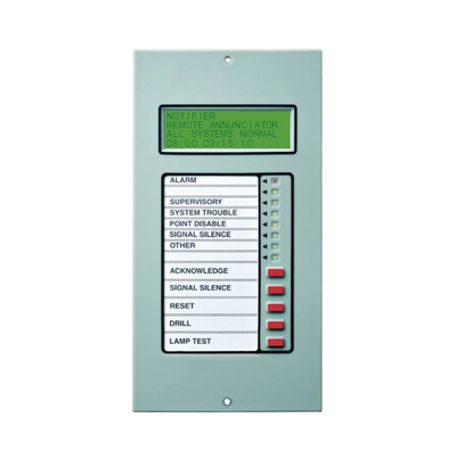 Anunciador Remoto De 80 Caracteres / Compatible Con Nfs320 Nfs320sp Nfs2640 Y Nfs2640sp Nfs23030 Y Nfs23030sp De Notifier