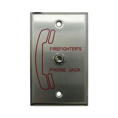 Toma Para Teléfono De Bomberos / Para Usarse Con Fhsf De Notifier