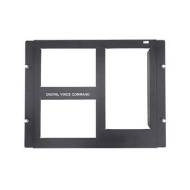 placa de 2 fila para dvc  compatible con gabinetes serie cab4 de notifier   color negro