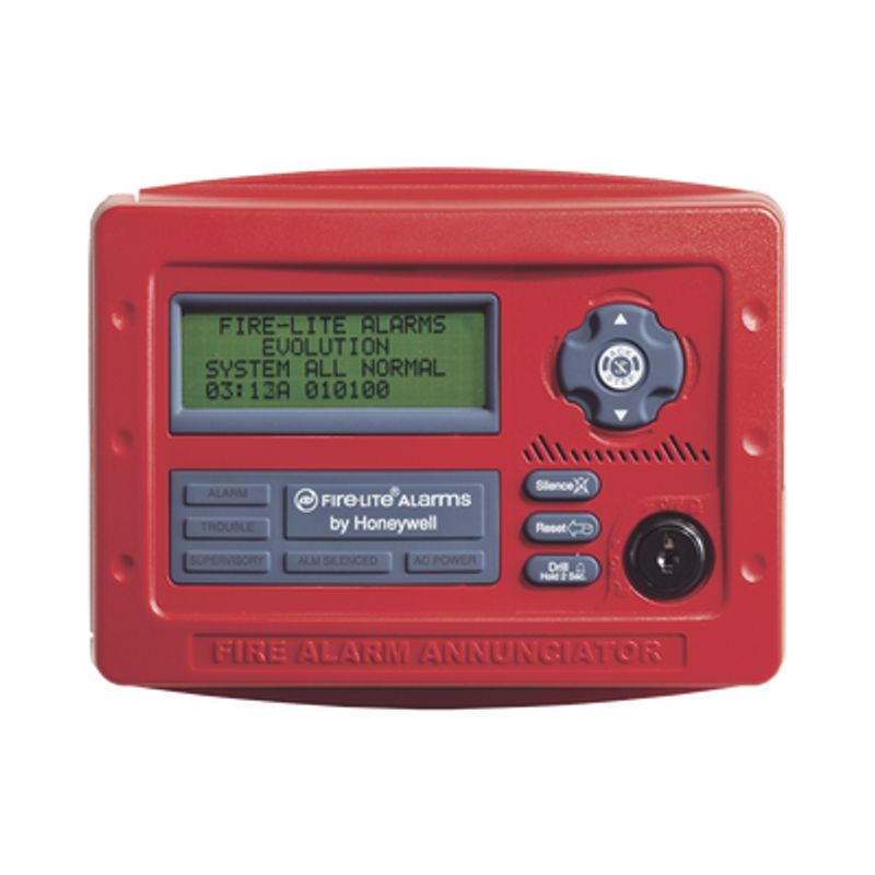 Anunciador Serial Para Paneles Direccionables Firelite Color Rojo