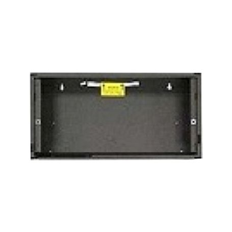 gabinete de un nivel  sin compartimiento para baterias  para paneles notifier  color negro