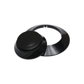 kit de 10 anillos y 10 cubiertas color negro para nuevos detectores firelite idp y sk 