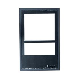 puerta para gabinete de 3 niveles  para paneles notifier  disenada para usarse con un chasis ca2n montado en las filas superior