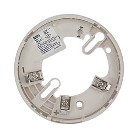 base de 4 pulgadas  para detectores notifier farenhyt silent knight y firelite  color marfil