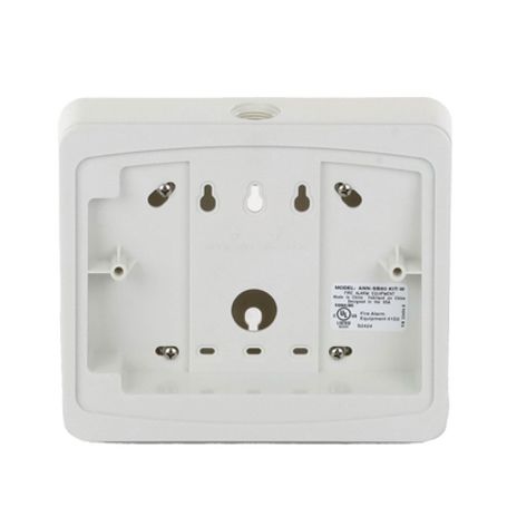 Caja De Montaje En Color Blanco Para Anunciador Remoto Ann80w