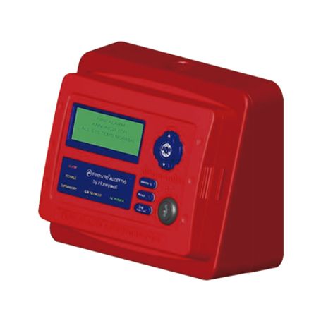 caja de montaje en color rojo para anunciador remoto ann80