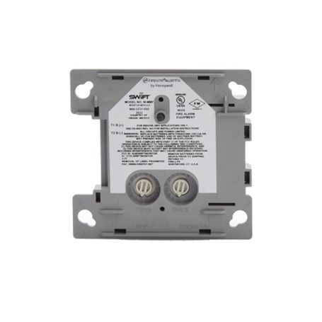 módulo inalámbrico de monitoreo de contacto seco serie swift  compatible con paneles direccionables firelite85358