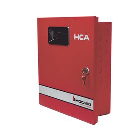 panel convencional de 8 zonas hasta 20 detectores por zona capacidad 65a alimentación 120v color rojo 010009600 listado ul 864 