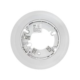 base de 6 pulgadas para detectores idp y sk color marfil