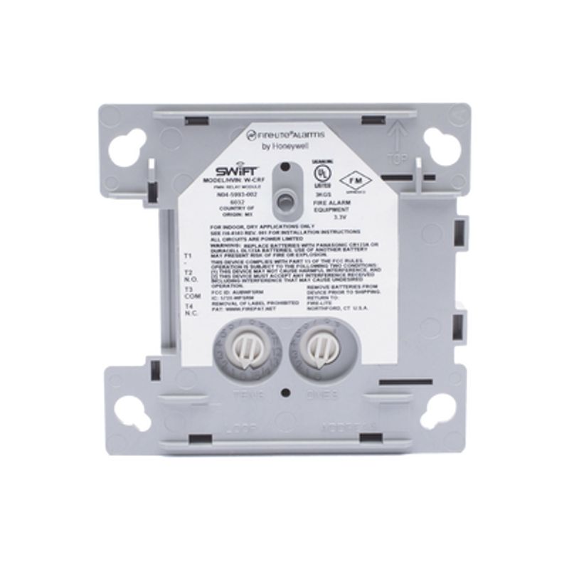 Modulo Inalámbrico De Salida Tipo Relevador Serie Swift Compatible Con Paneles Direccionables Firelite.