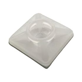  base autoadherible para cinchos práctica y eficiente para la organización y fijación de cables fabricada en nylon resistente y