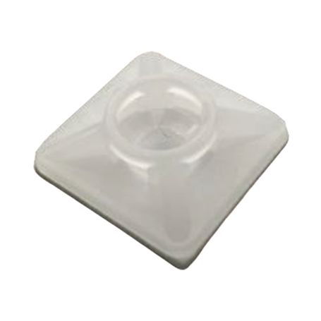  Base Autoadherible Para Cinchos Práctica Y Eficiente Para La Organización Y Fijación De Cables Fabricada En Nylon Resistente Y 