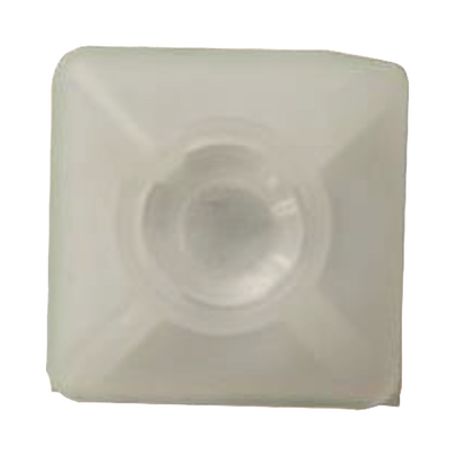  Base Autoadherible Para Cinchos Práctica Y Eficiente Para La Organización Y Fijación De Cables Fabricada En Nylon Resistente Y 