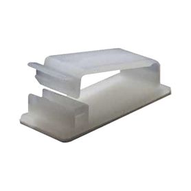 clip organizador de cables autoadherible disenado para sujetar y organizar cables sin necesidad de perforar muros paquete con 5