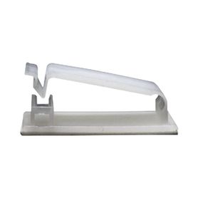 clip organizador de cables autoadherible disenado para sujetar y organizar cables sin necesidad de perforar muros paquete con 5