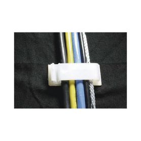 clip organizador de cables autoadherible disenado para sujetar y organizar cables sin necesidad de perforar muros paquete con 5