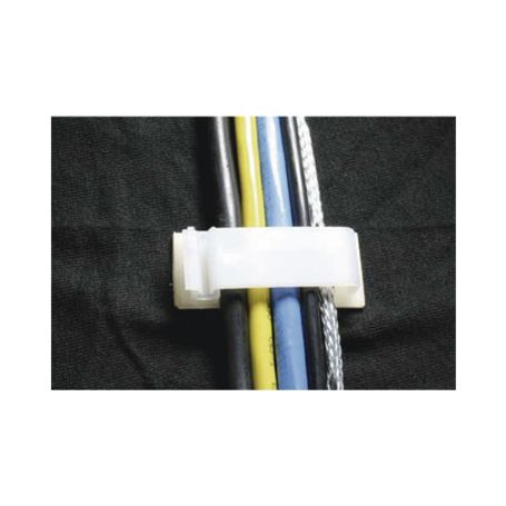 Clip Organizador De Cables Autoadherible Disenado Para Sujetar Y Organizar Cables Sin Necesidad De Perforar Muros Paquete Con 5 