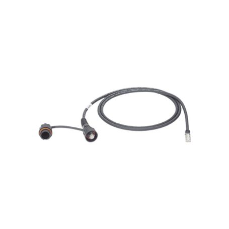 Patch Cord Cat6a Industrialnet Utp Con Plug Industrial Y Tapa En Un Extremo 1 Metro