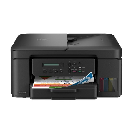 Multifuncional Tinta Continua Brother DCPT730DW, impresión dúplex, 27 ppm negro/23 ppm color, USB 2.0, Wifi 2.4/5Ghz, cama plana
