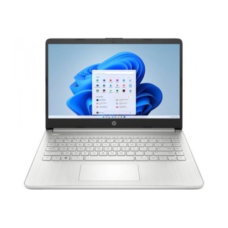 Computadora Portátil HP 14-dq0532la. Procesador Intel Celeron N4120 - 4 GB RAM. Disco Duro 128 GB SSD. Pantalla 14 Pulgadas HD