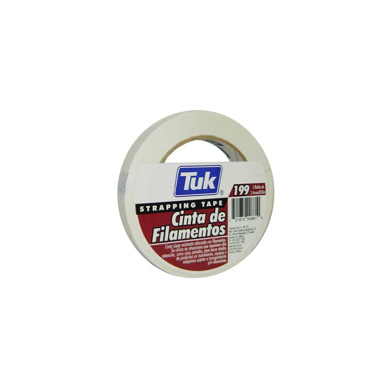 CINTA TUK FLEJADORA FILAMENTOS 196T 24X50