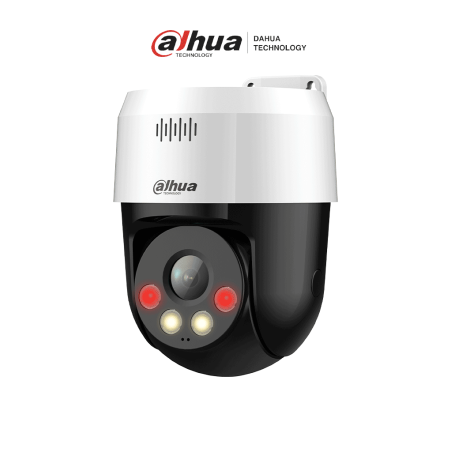 DAHUA DH-SD2A500NB-GNY-A-PV-0400 Cámara IP PT de 5MP / Full Color/ Disuasión activa/ Iluminador dual inteligente/ 30m de IR