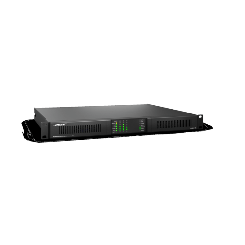 Amplificador de Audio PowerShareX | 4x600w | Potencia Adaptable | DSP | Dante | Baja Impedancia | 70/100V