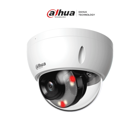 DAHUA DH-IPC-HDBW2649EP-S-IL - Camara IP Domo Antivandalica de 6 Megapixeles/ Lente de 2.8mm/ 30 Metros de Iluminador Dual