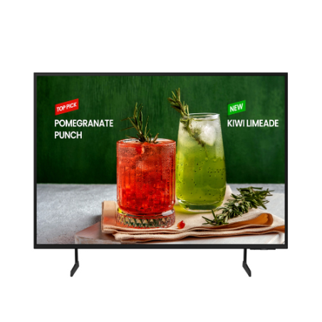 Pantalla Samsung BED-H 55" LED Crystal 4K UHD 3840x2160 SMARTHDMI/LAN/WIFI 3 Años de Garantía