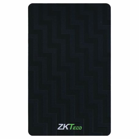Zkteco Idcolorcard  Tarjeta Id Con Frecuencia De 125 Khz Sin Folio Impreso Grosor De 0.9 Mm Color Negra Y Con El Logo De Zkteco